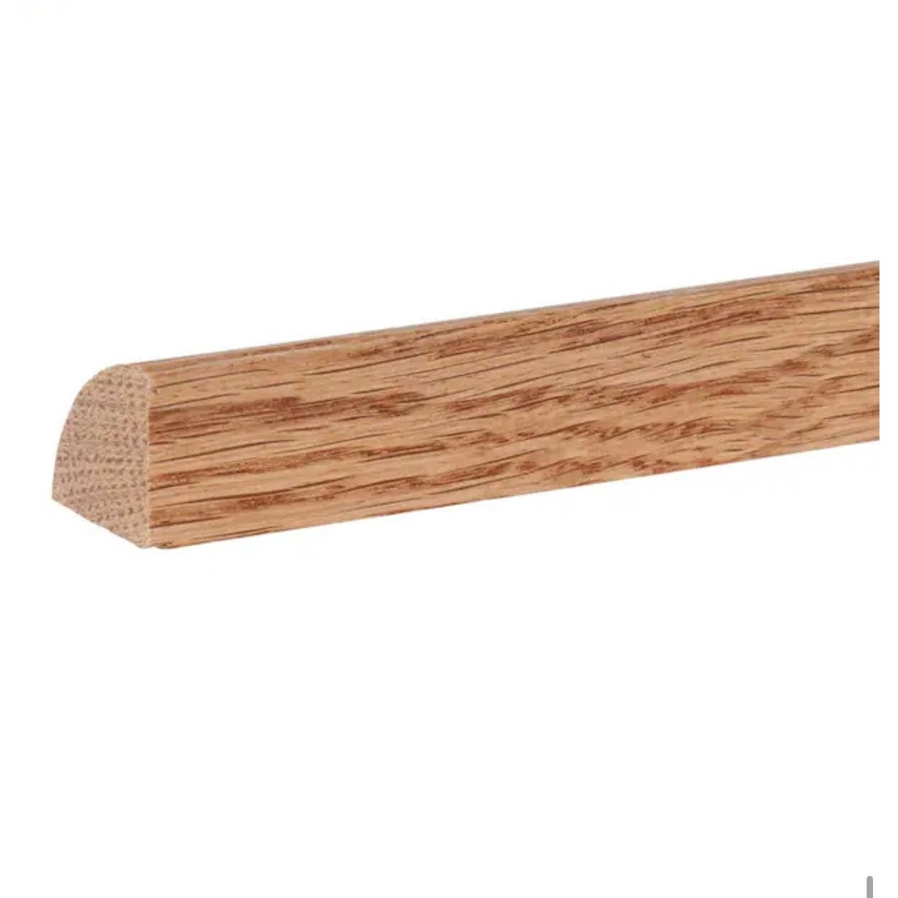 Hampton Bay Medium Oak Quarter Round Shoe Trim Molding 91.5 in Cabinet Trim New