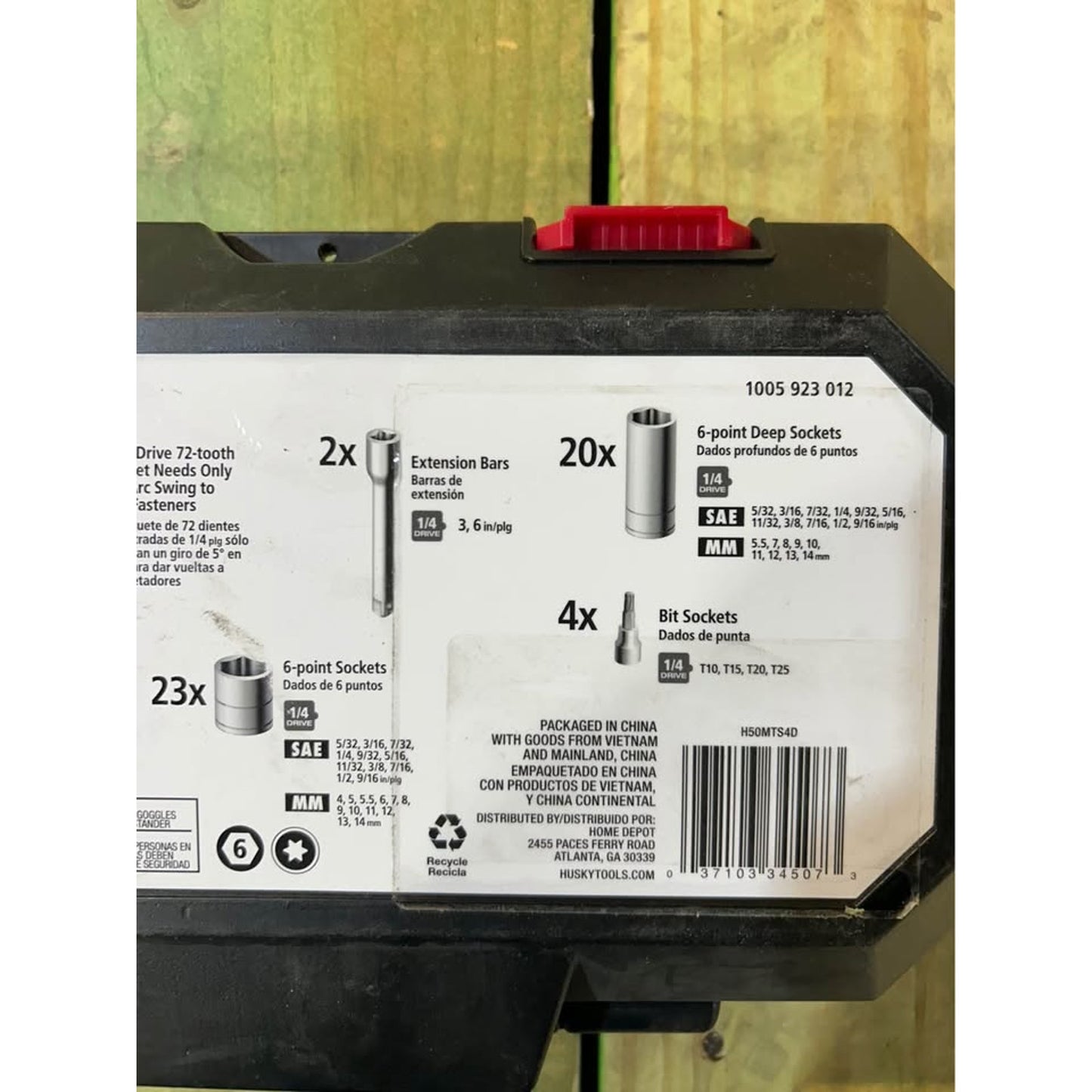 Husky 1/4 in. Drive Mechanics Tool Set