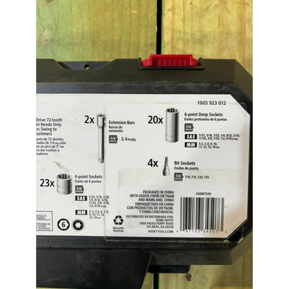 Husky 1/4 in. Drive Mechanics Tool Set