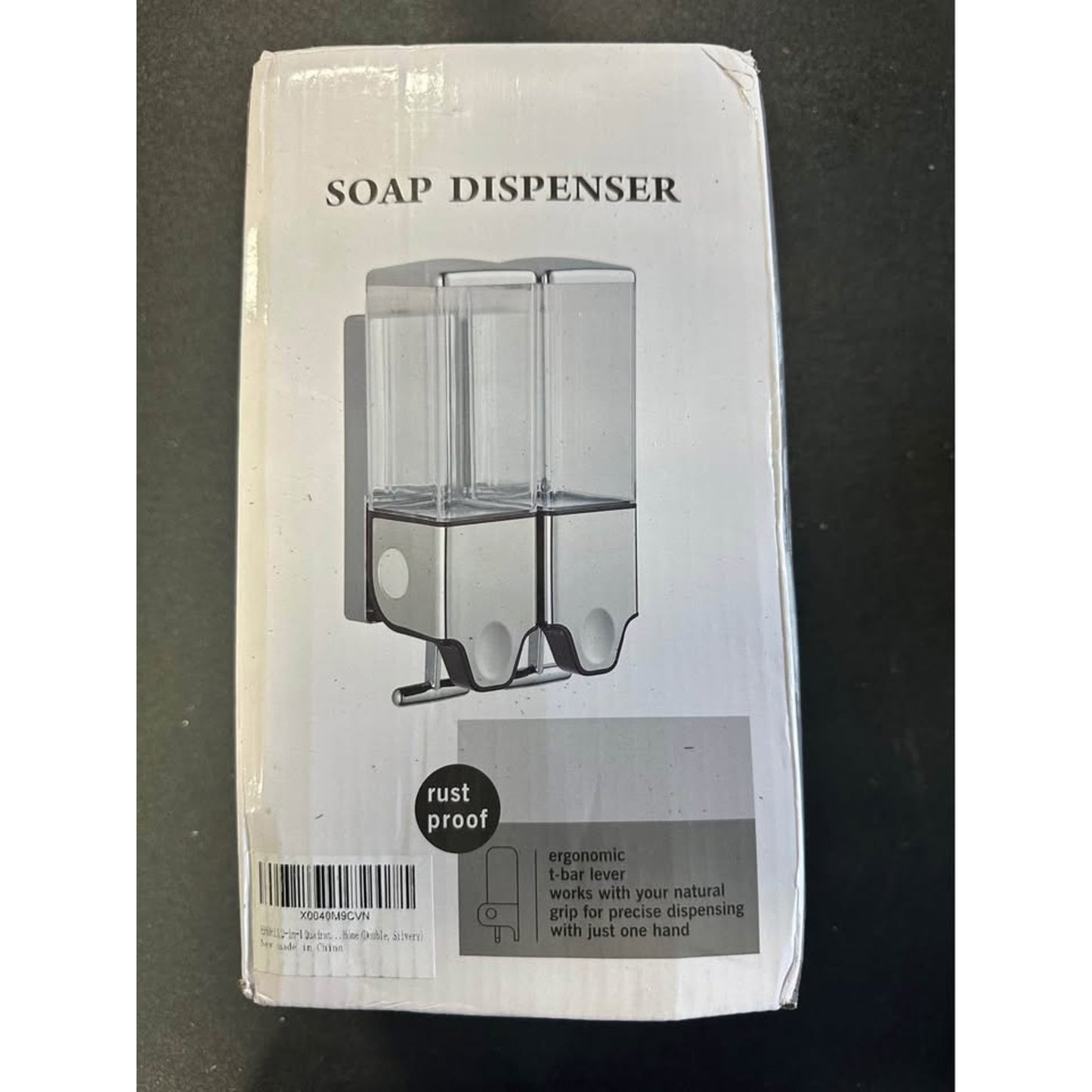2-in-1 Quadrate Dispensers for The Shower