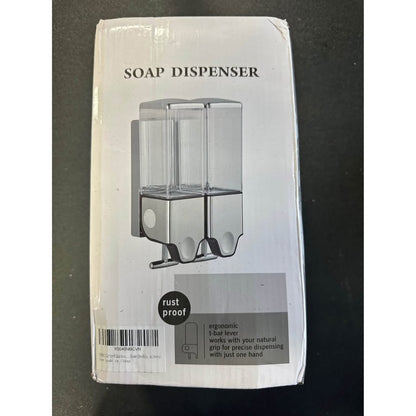 2-in-1 Quadrate Dispensers for The Shower