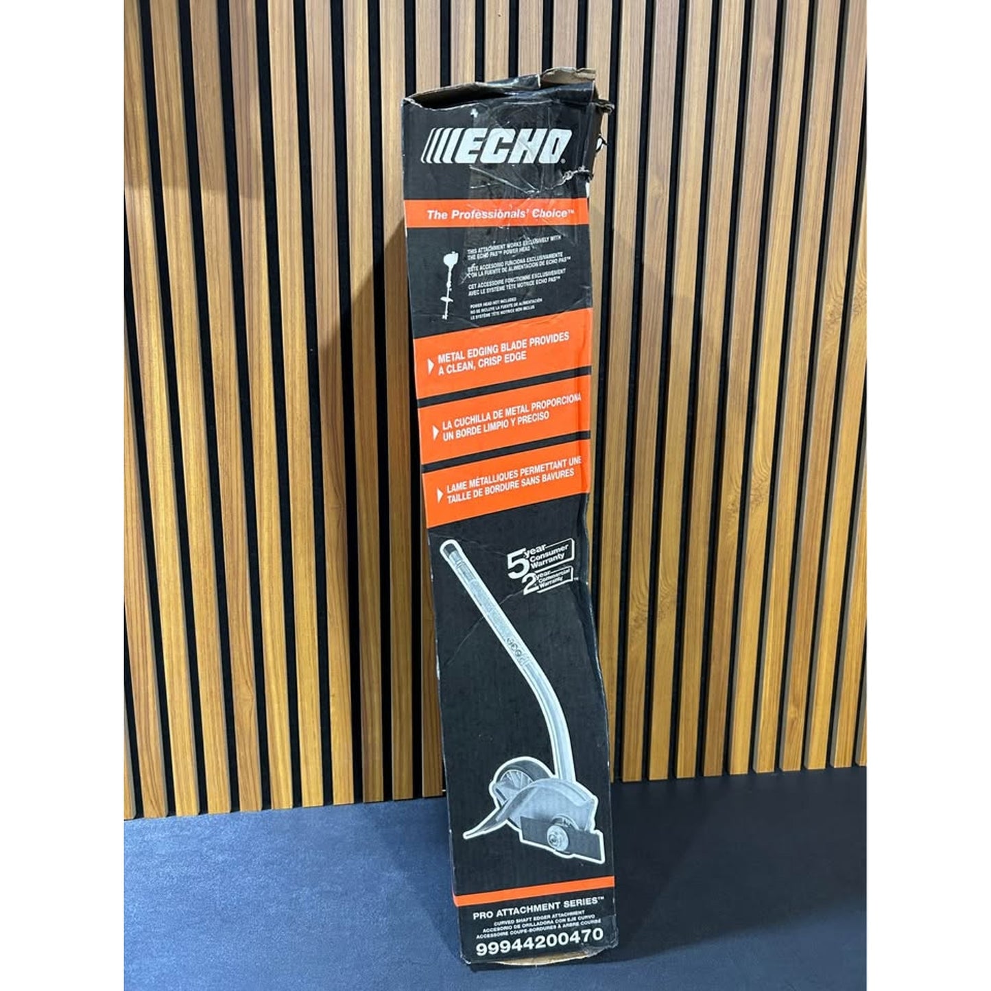 ECHO Curved Shaft Edger Attachment for ECHO Pro Attachment Series Gas or Battery PAS Power Head