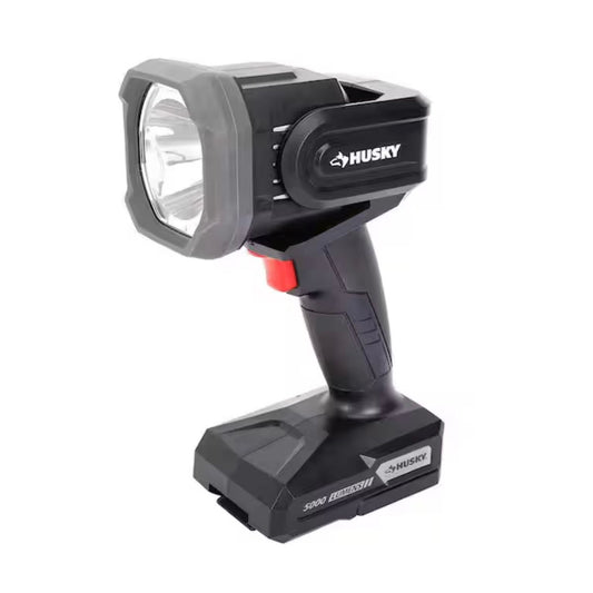Husky 5000 Lumen Rechargeable Spotlight New 91920