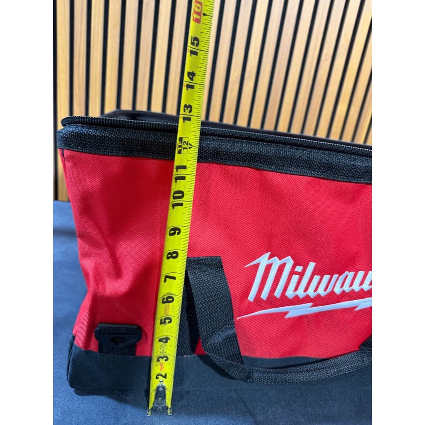 New Large Milwaukee Heavy Duty Canvas Tool Bag
