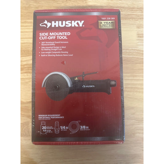 Husky Side Mounted Cut-Off Tool 360° Guard Lightweight 90 PSI