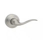 Kwikset Tustin Hall Closet Door Handle Satin Nickel