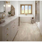 St. Clamont Ivory Marble 15 in. x 30 in. Glazed Porcelain Floor and Wall Tile
