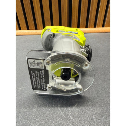 RYOBI 18V Compact Fixed Base Router Used Excellent
