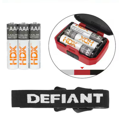 Defiant 250 Lumen Headlamp 3 Pack New 91670