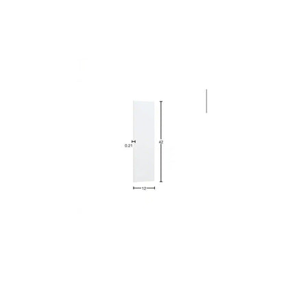 Hampton Bay Courtland Kitchen Cabinet End Panel Polar White 11.25 x 42 New