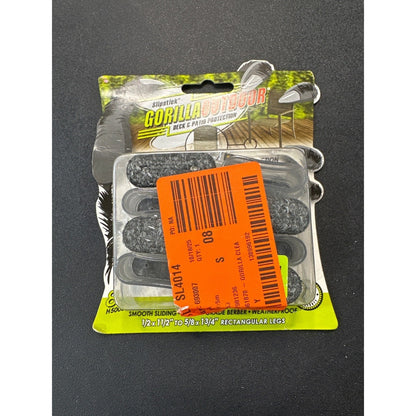Slipstick Gorilla Outdoor Floor Protectors Rectangular Sleeves 8 Pk