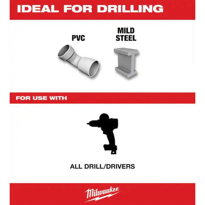 Milwaukee Black Oxide Step Drill Bit Open Box New