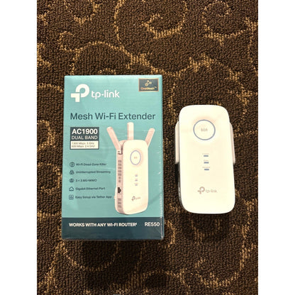 Tp-Link Ac1900 Re550 Dual-Band Wifi Range Extender Signal Booster