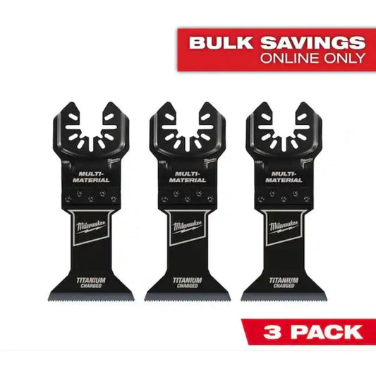 Milwaukee Oscillating Blade 3 Pack New Damaged Box