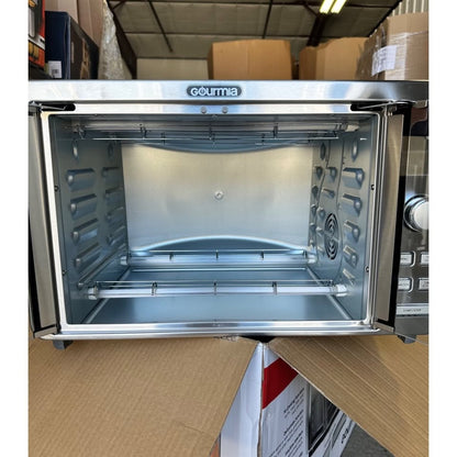 Gourmia Stainless Steel Digital Air Fryer Oven 9 Slice MISSING TRAYS