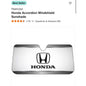 Honda Branded Accordion Fold Windshield Sunshade