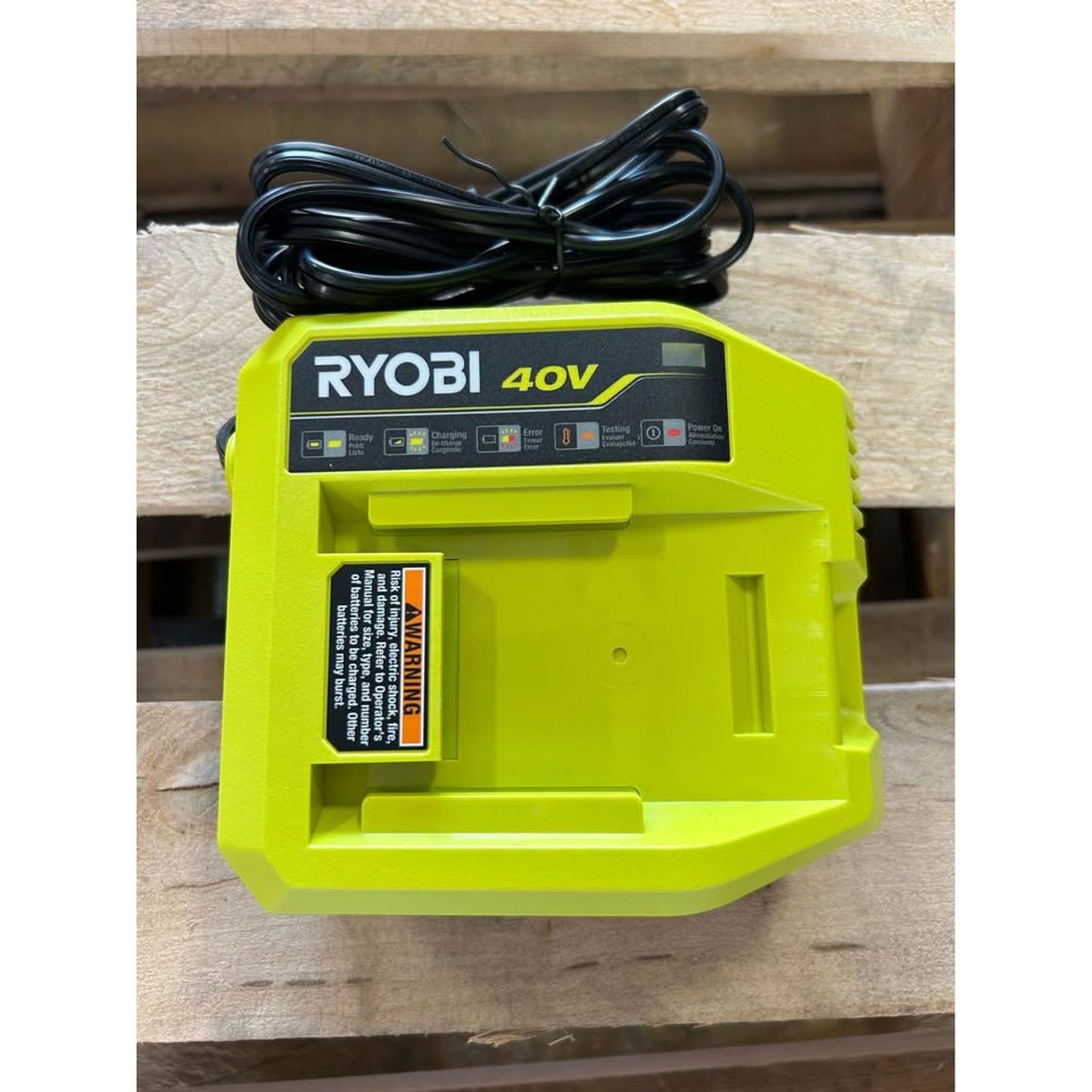 RYOBI 40V Lithium-Ion Fast Charger