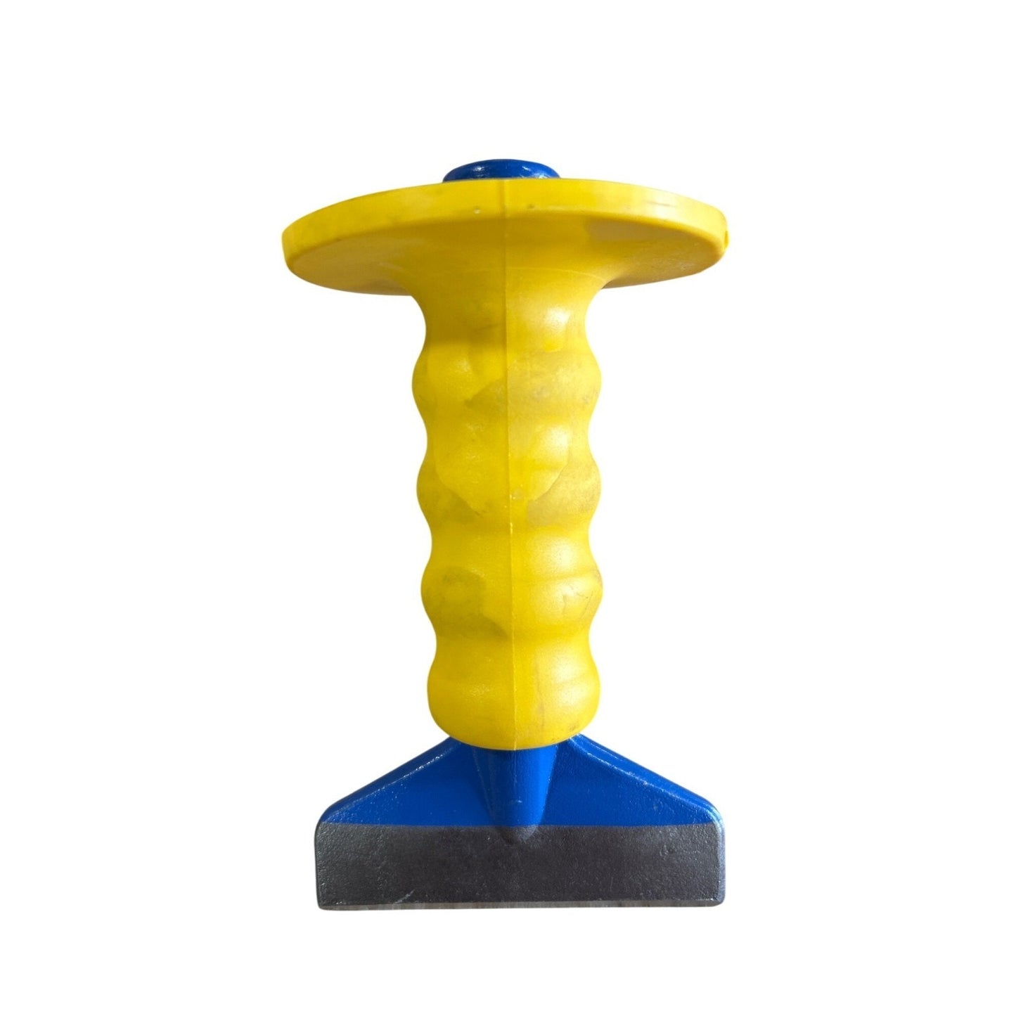 Dasco Pro TargetGuard 4”Mason Chisel Yellow/Blue Steel & Rubber