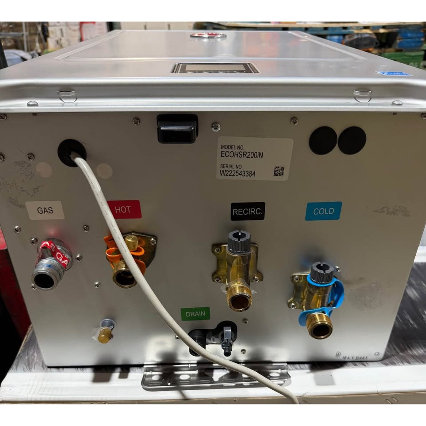 Rheem IKONIC 11.2 GPM Smart Tankless Water Heater w Recirc (Natural Gas) NEW/OPEN BOX