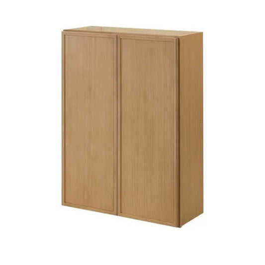 Hampton Bay Leyton 30” x 42” Wall Cabinet – White Oak – RTA Plywood Slim Shaker (SLO-W3042)