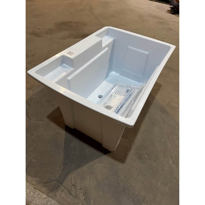 RUGGED TUB 32x22 Granite Utility/Laundry Sink Tub (G32G-1) – NEW – Minor Corner Damage