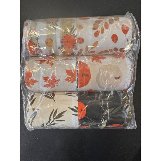Vintage Fall Bulletin Board Borders Decorative Rolls Set