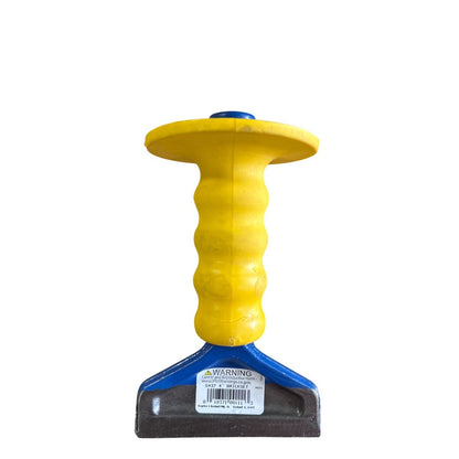 Dasco Pro TargetGuard 4”Mason Chisel Yellow/Blue Steel & Rubber