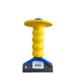 Dasco Pro TargetGuard 4”Mason Chisel Yellow/Blue Steel & Rubber