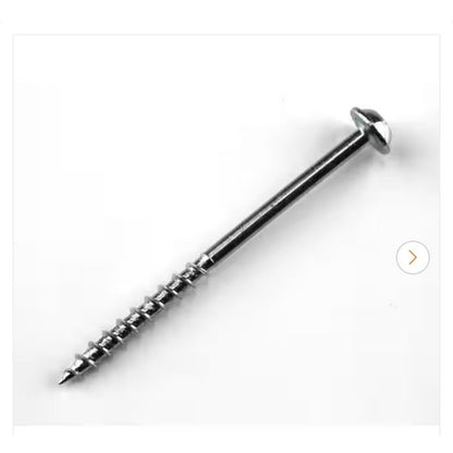 Kreg 8 2-1/2 In Coarse Pocket-Hole Screws Indoor Zinc