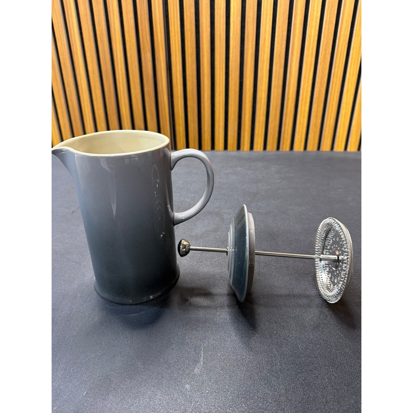 Le Creuset French Press 34 oz Grey