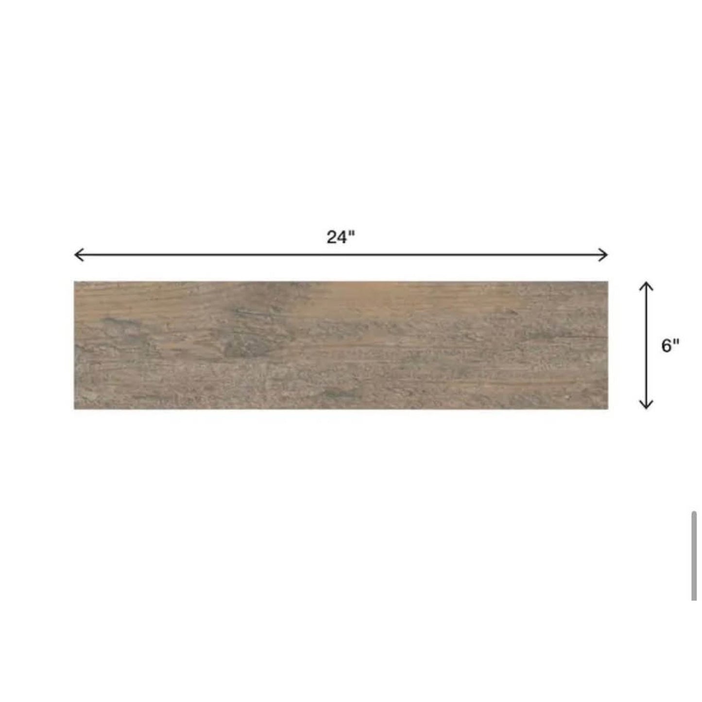 Marazzi
Montagna Wood Weathered Gray 6 in. x 24 in. Porcelain Floor and Wall Tile (14.53 sqft
