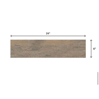 Marazzi
Montagna Wood Weathered Gray 6 in. x 24 in. Porcelain Floor and Wall Tile (14.53 sqft