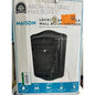 Maison Black Medium Aluminum Locking Wall Mount Mailbox