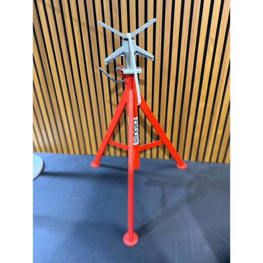 RIDGID VJ-99 V-Head High Pipe Stand 12” Capacity (28–52” Adjustable) – BRAND NEW