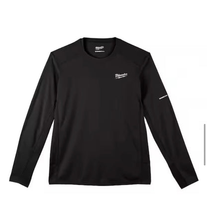 Milwaukee Men’s WORKSKIN XL Black Lightweight Performance Long Sleeve Shirt New 415B-XL Workwear