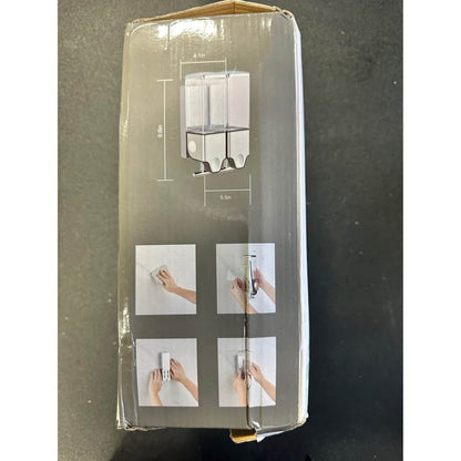 2-in-1 Quadrate Dispensers for The Shower