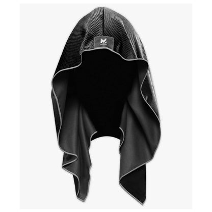 Mission Cooling Hoodie Towel Black Evaporative UPF 50 Sun Protection