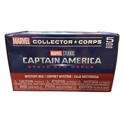 Marvel Collector Corps Captain America Brave New World Mystery Box By Funko