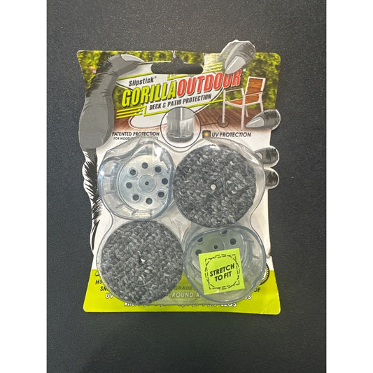 Gorilla Outdoor Clear Sleeve Berber Pads 1.5" Smooth Sliding Floor Protection