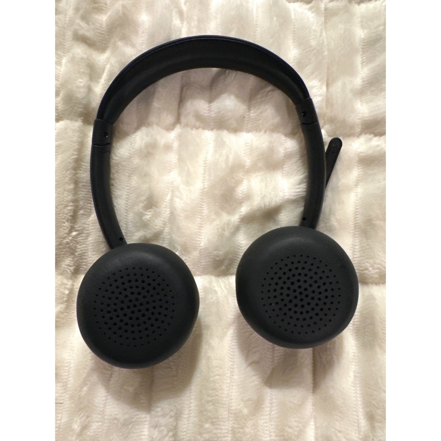 Wireless Bluetooth 5.4 Headset With Noise Canceling Mic USB Dongle Spin-To-Mute