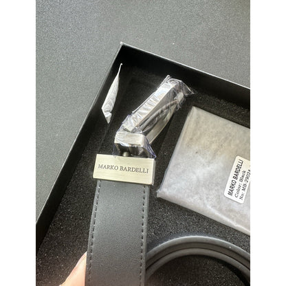 Marko Bardelli Belt/ Wallet Gift Set Belt Size 34"-38" - New!