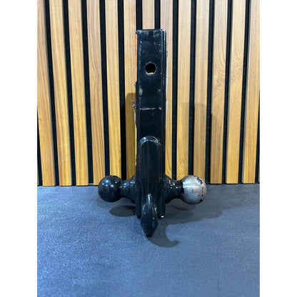 TowSmart Up to 14,000 lb. 1-7/8 in., 2 in, and 2-5/16 in. Ball Diameters Tri-Ball Mount With Hook