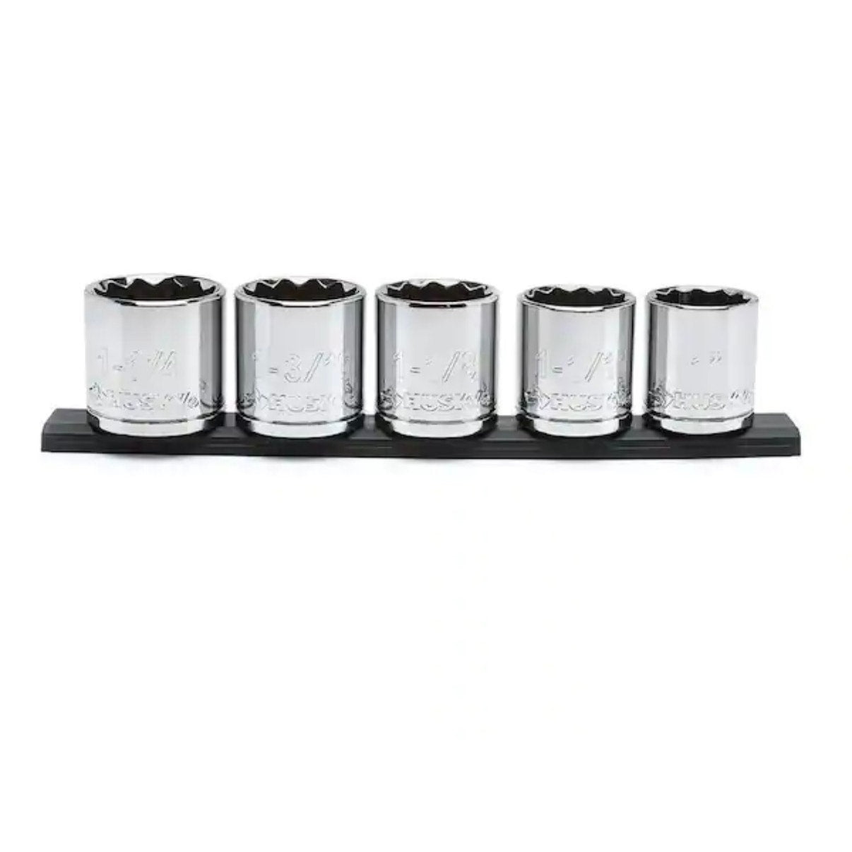 Husky 1/2 in SAE Large Socket Set 5 Piece New