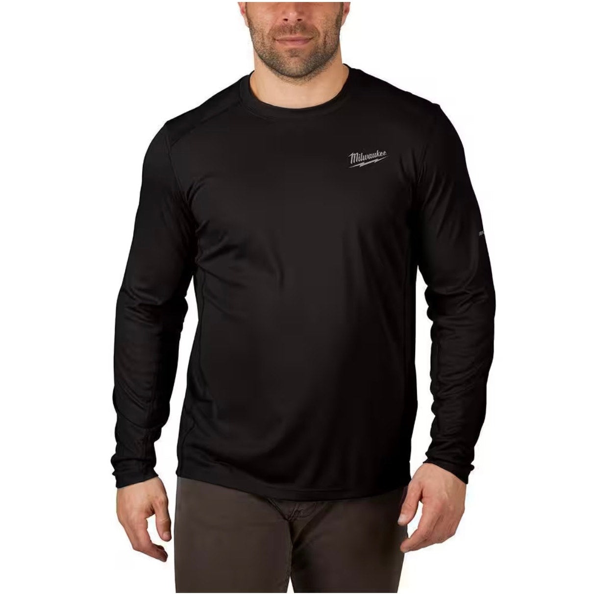 Milwaukee Men’s WORKSKIN XL Black Lightweight Performance Long Sleeve Shirt New 415B-XL Workwear